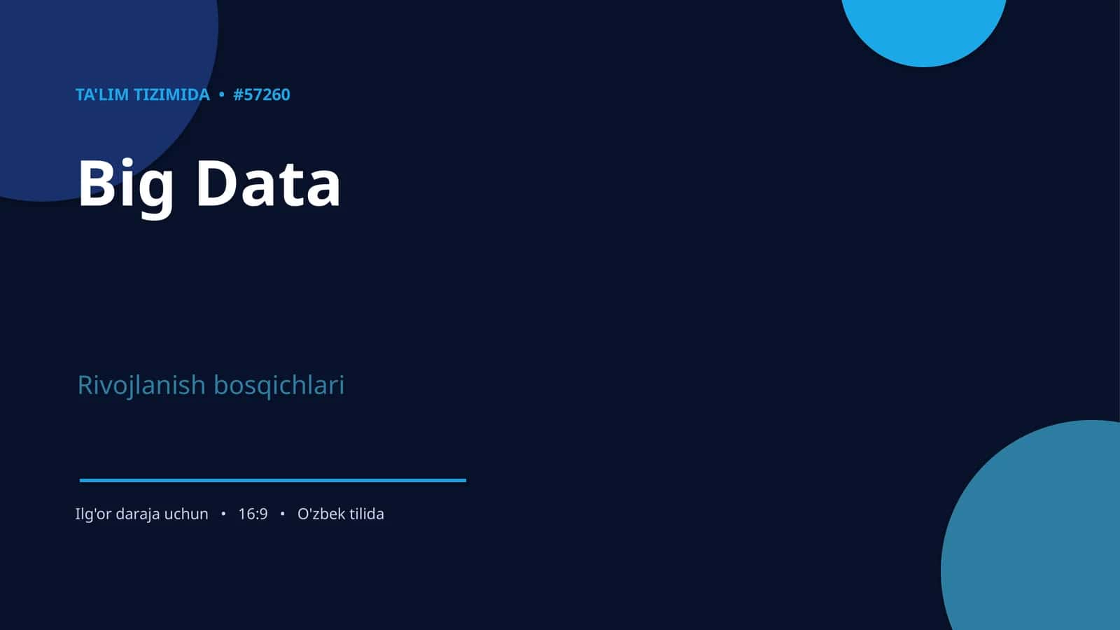 Big Data 1