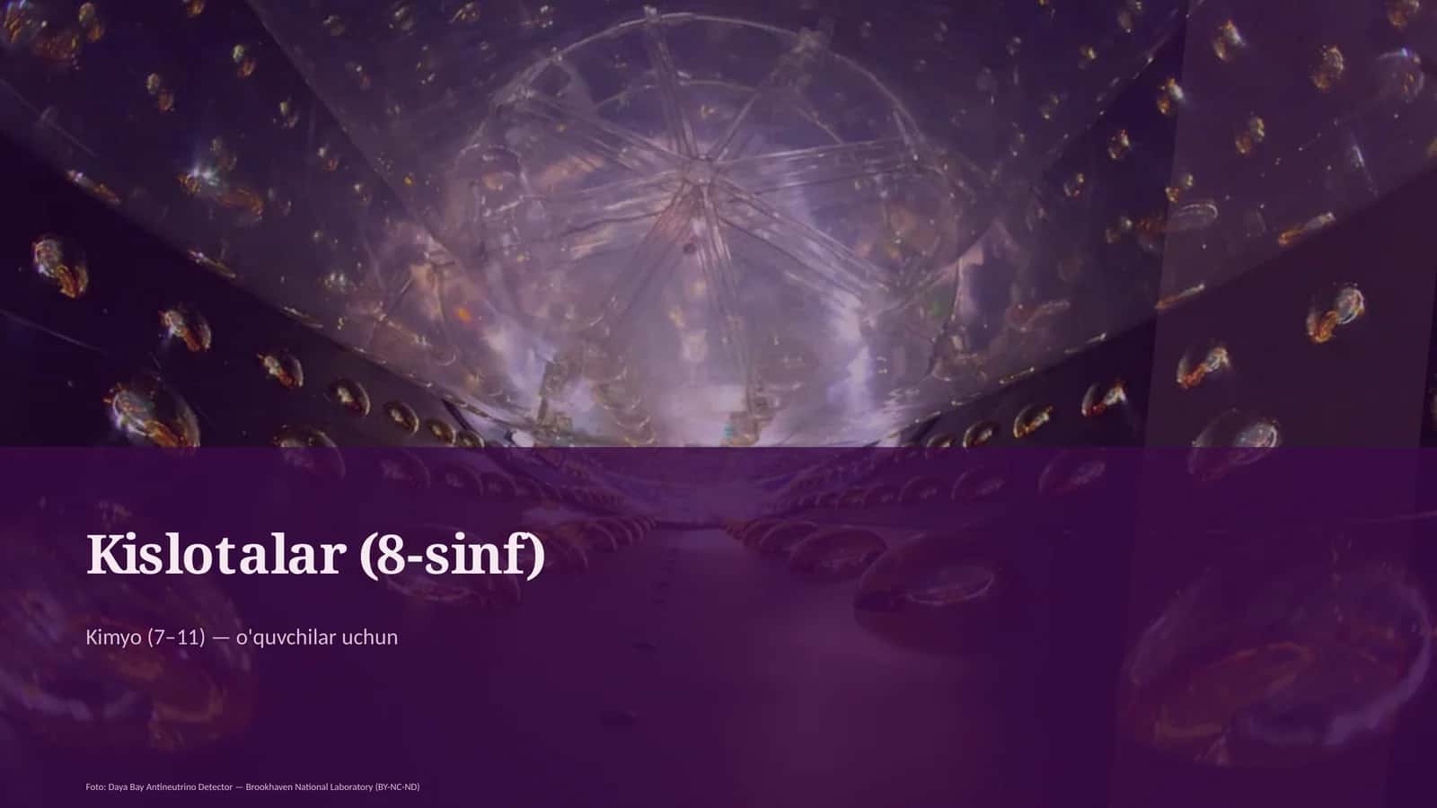 Kislotalar (8-sinf) 1