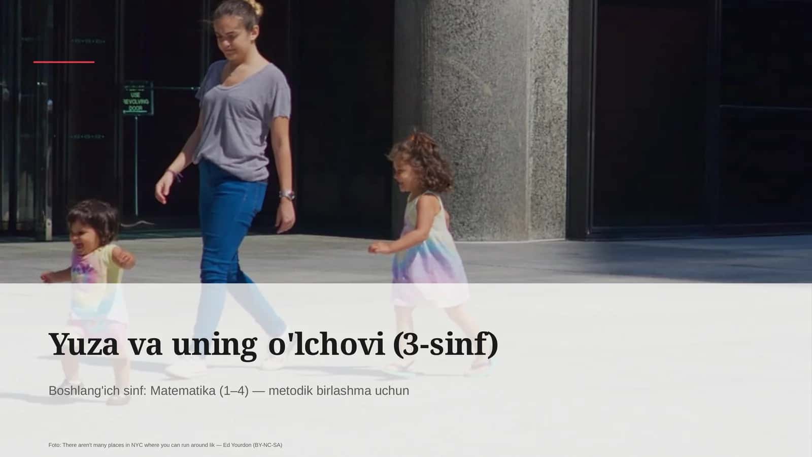 Yuza va uning o'lchovi (3-sinf) 1