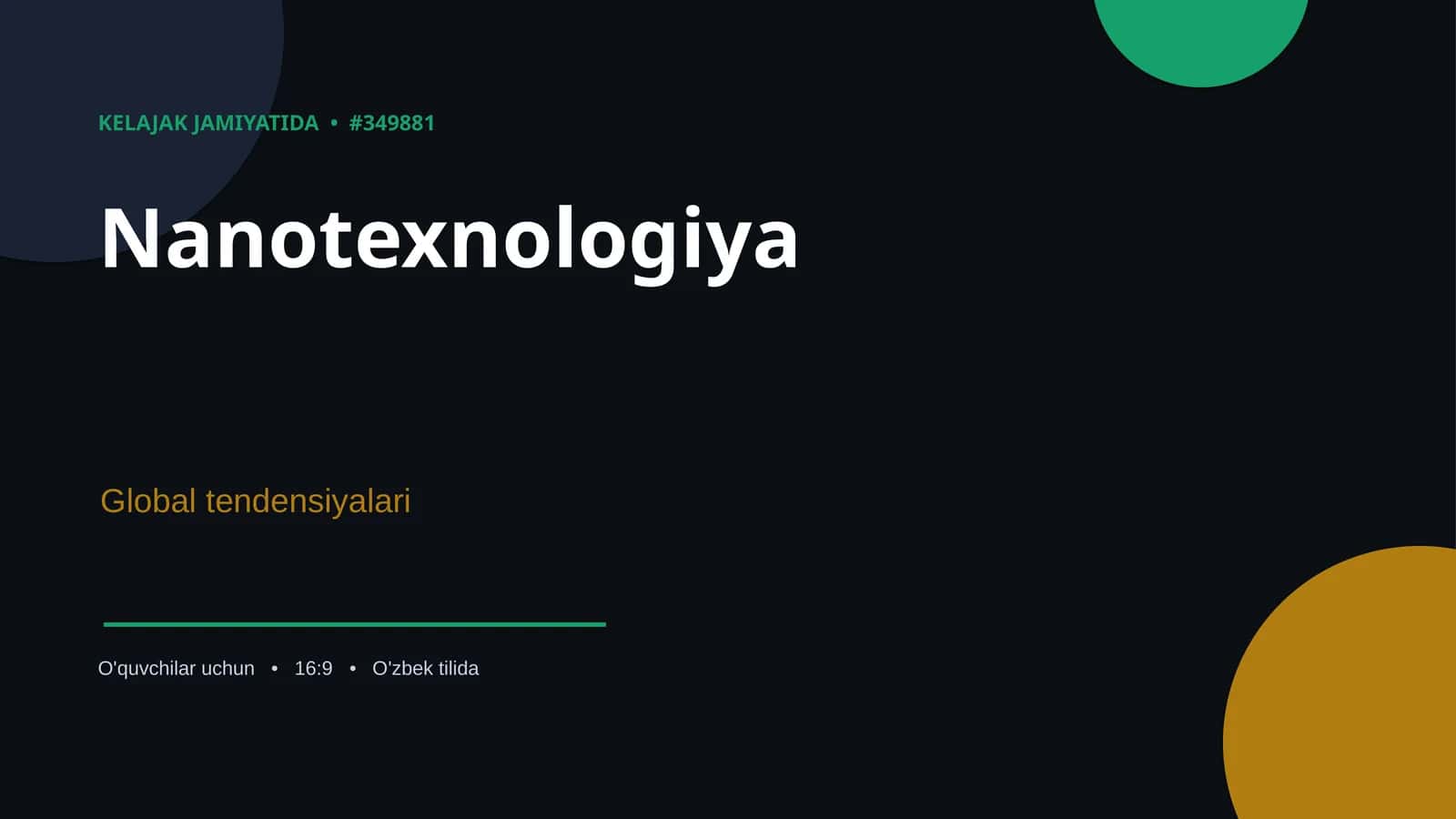 Nanotexnologiya 1