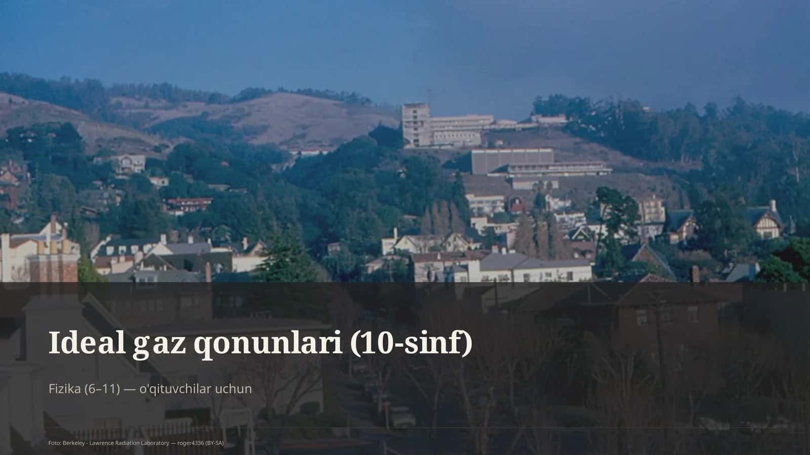 Ideal gaz qonunlari (10-sinf) 1
