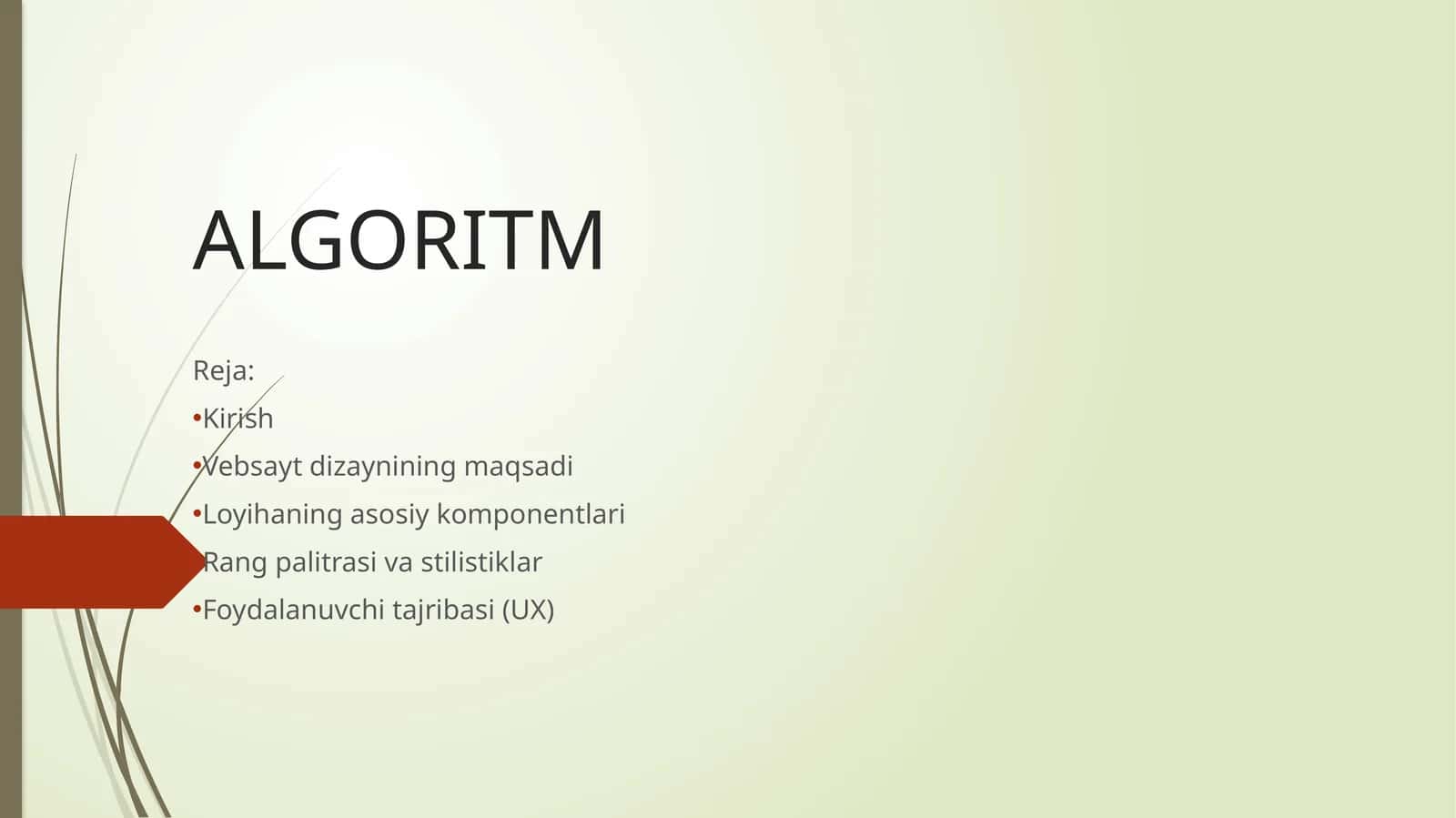 ALGORITM 1
