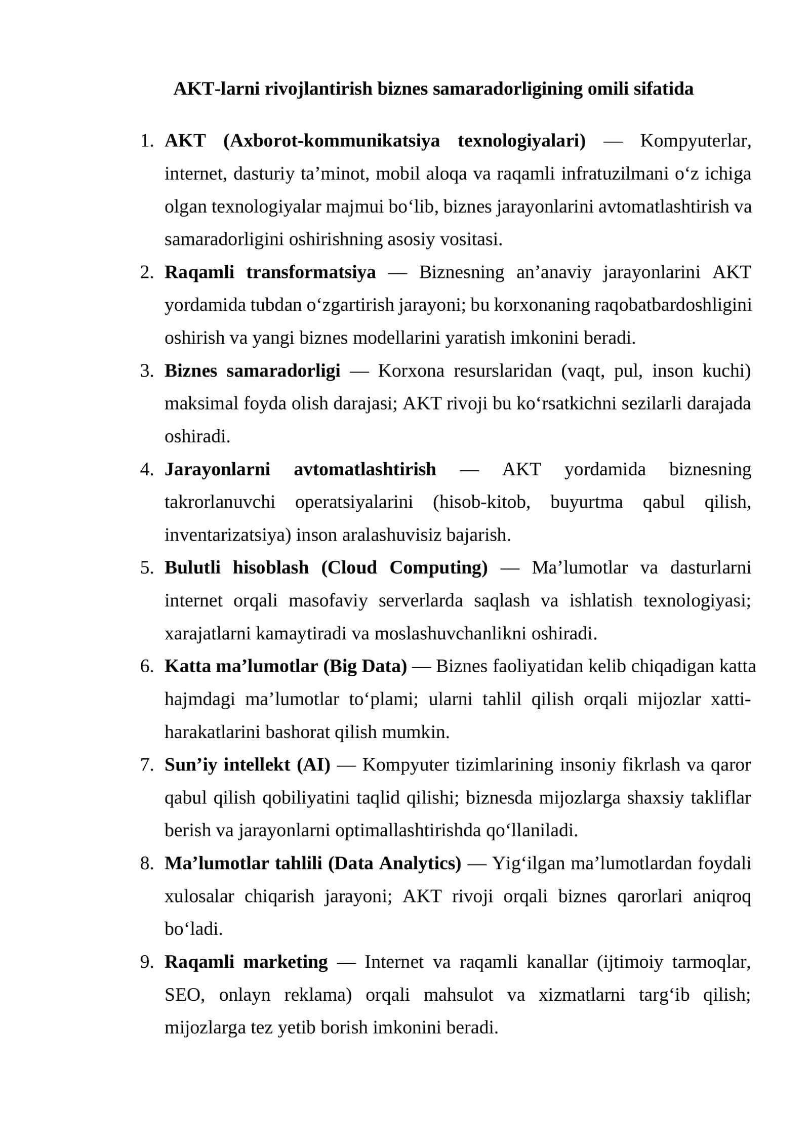 Bulutli hisoblash (Cloud Computing) 1
