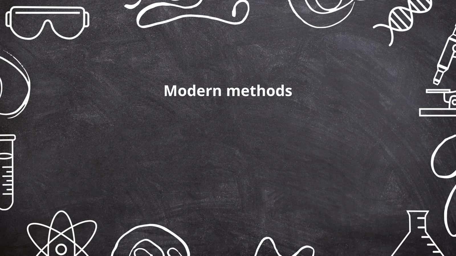 Modern methods 1