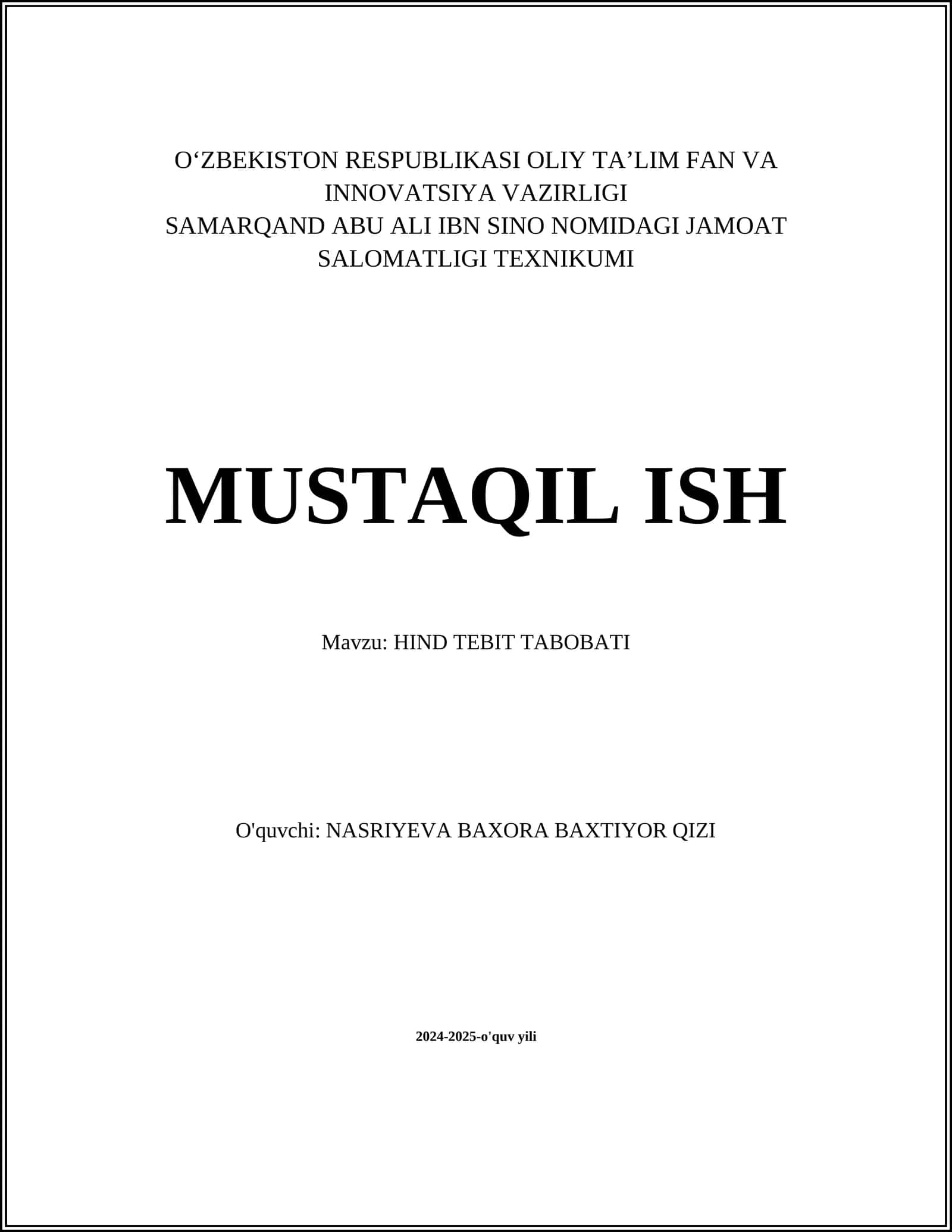 HIND TEBIT TABOBATI 1
