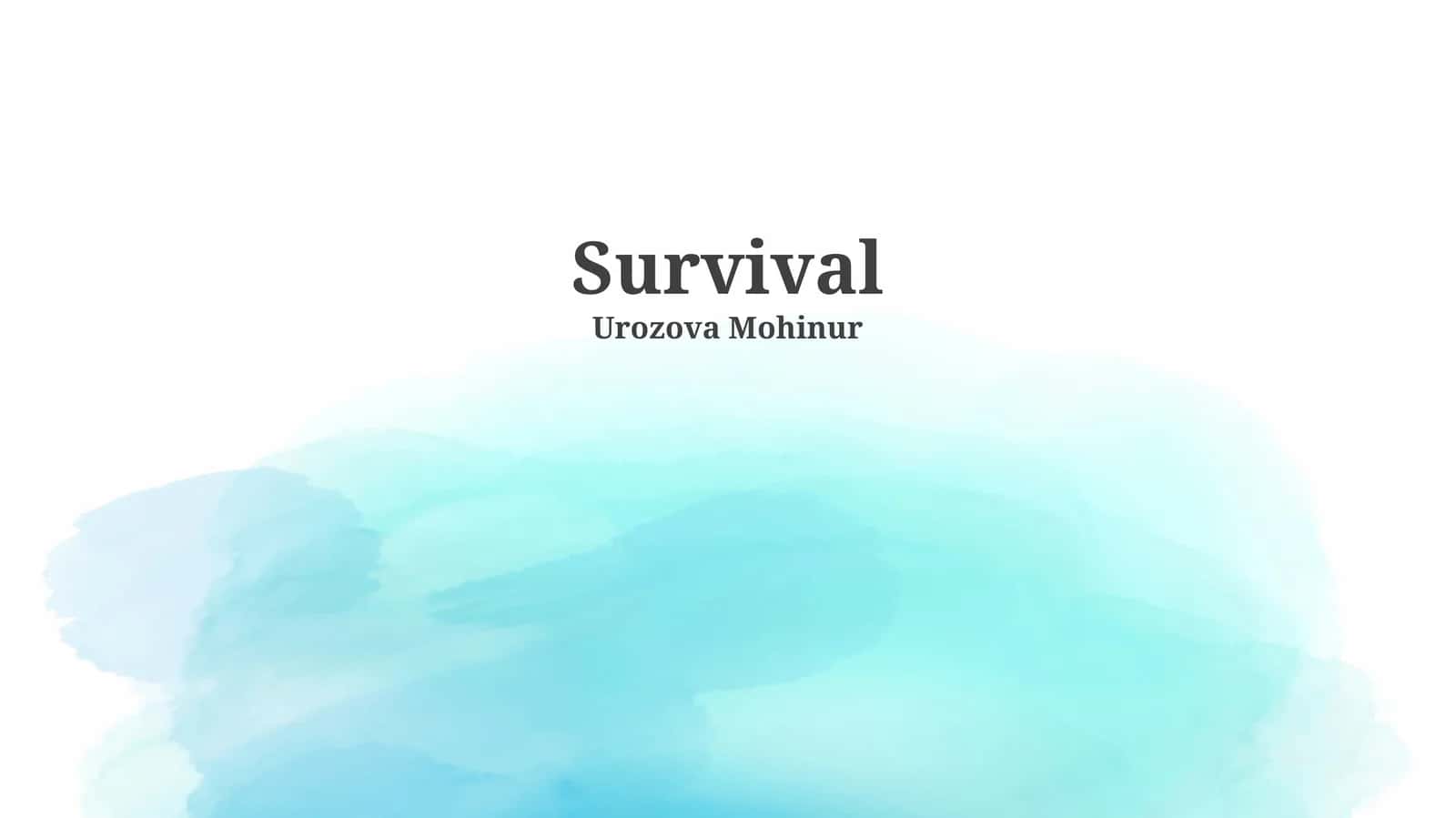 Survival 1