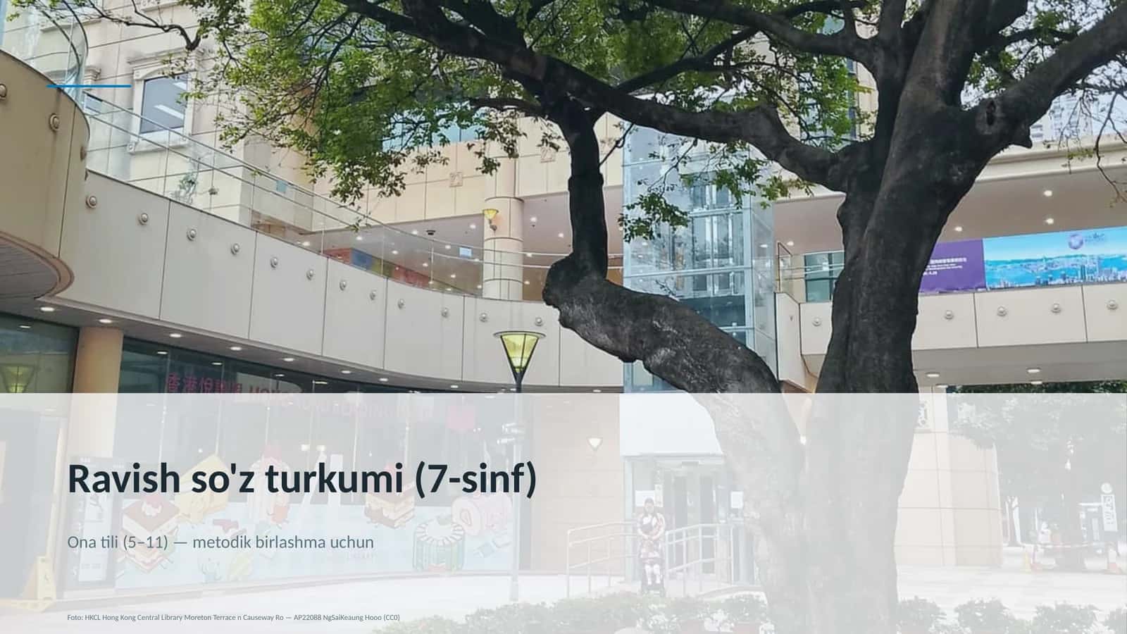 Ravish so'z turkumi (7-sinf) 1
