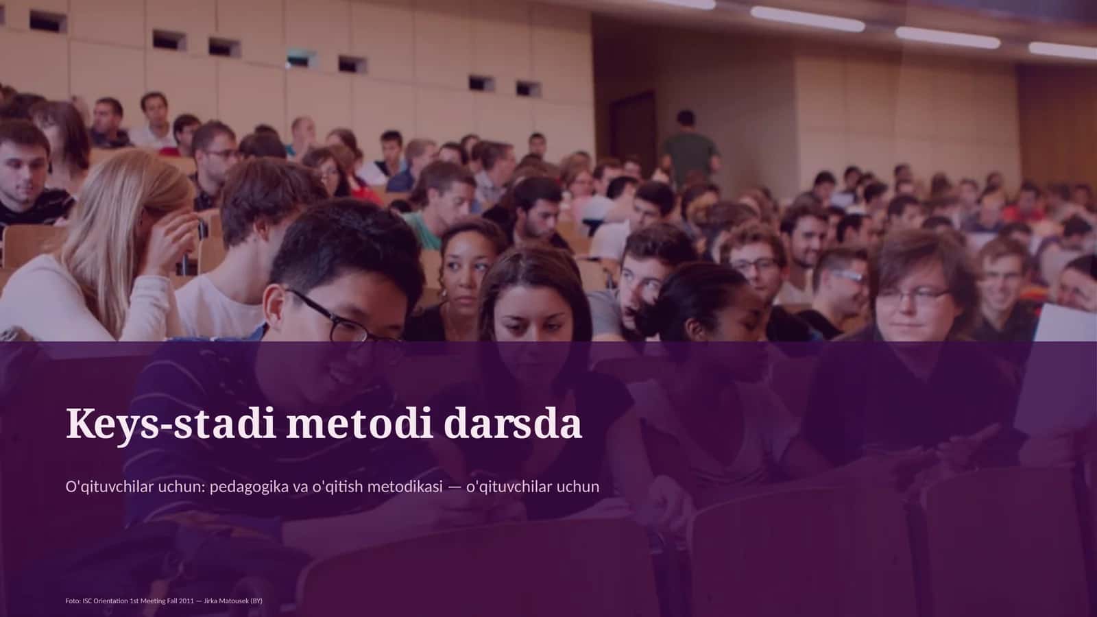 Keys-stadi metodi darsda 1