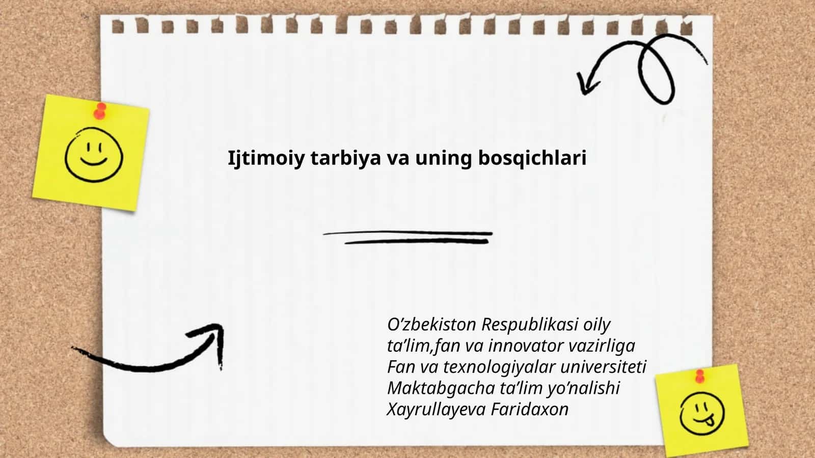 Maktabgacha ta’lim yo’nalishi 1