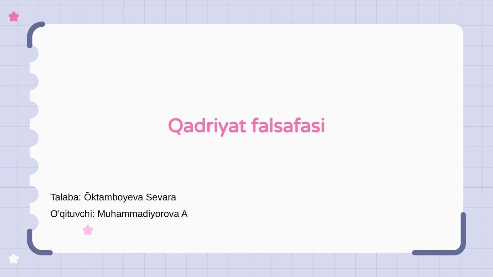Qadriyat falsafasi 1