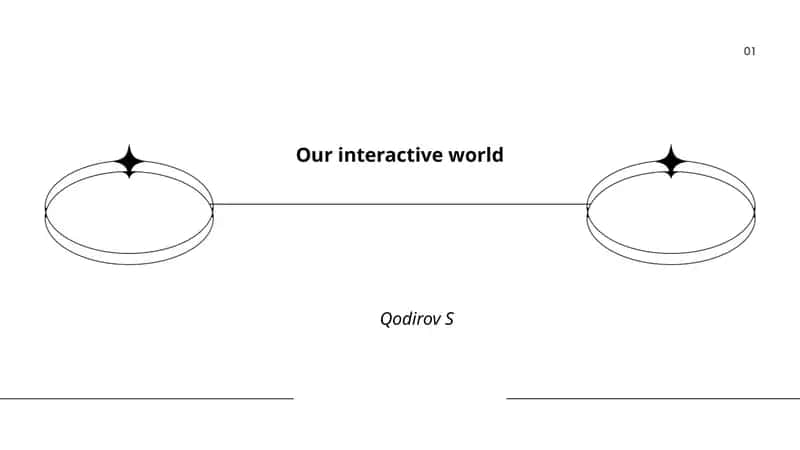 Our interactive world 1