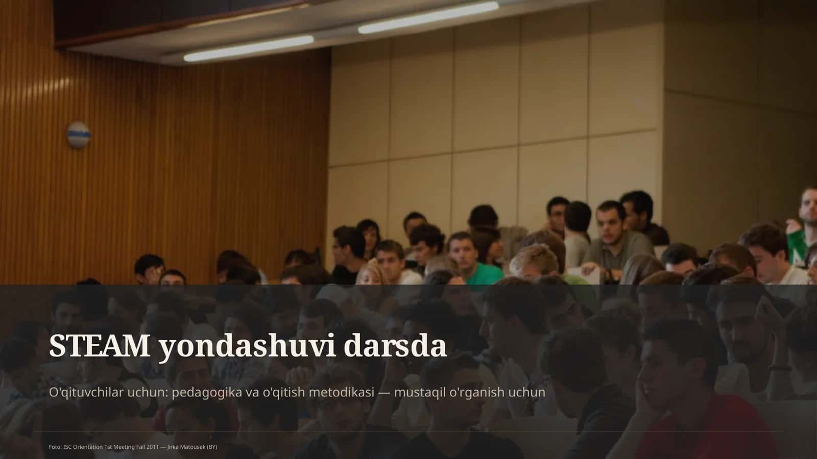 STEAM yondashuvi darsda 1