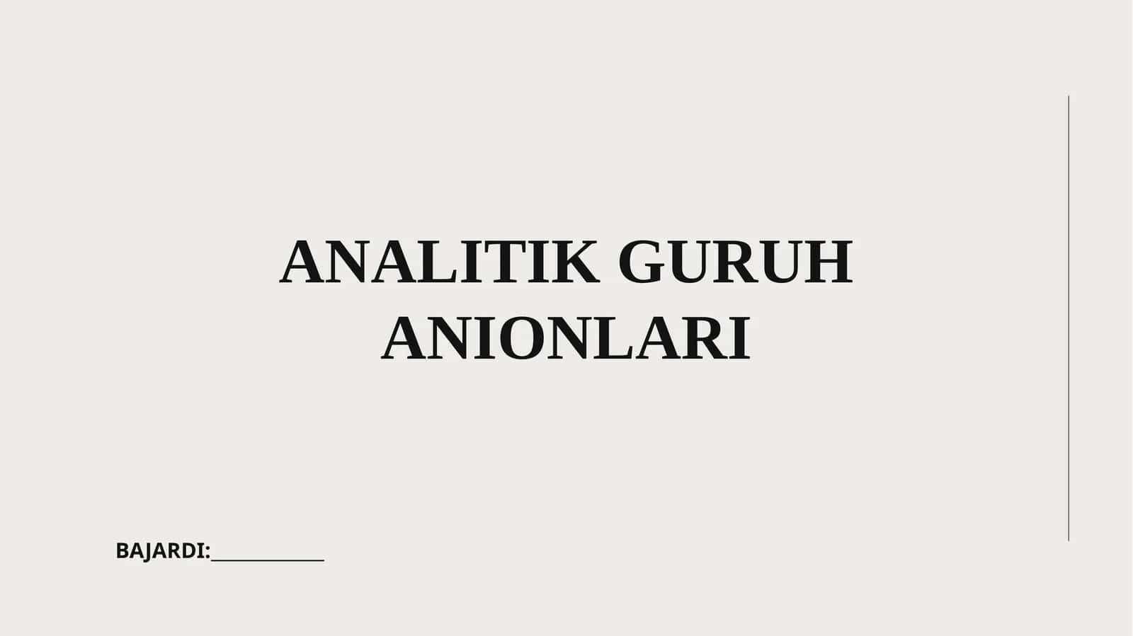 ANIONLAR 1
