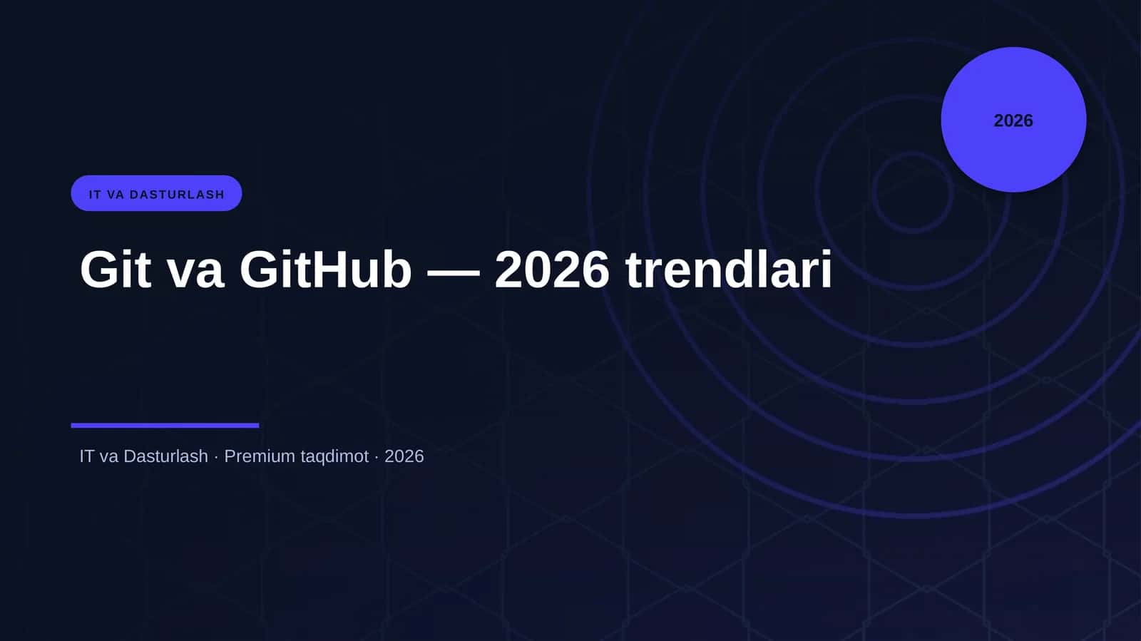 Git va GitHub — 2026 trendlari 1