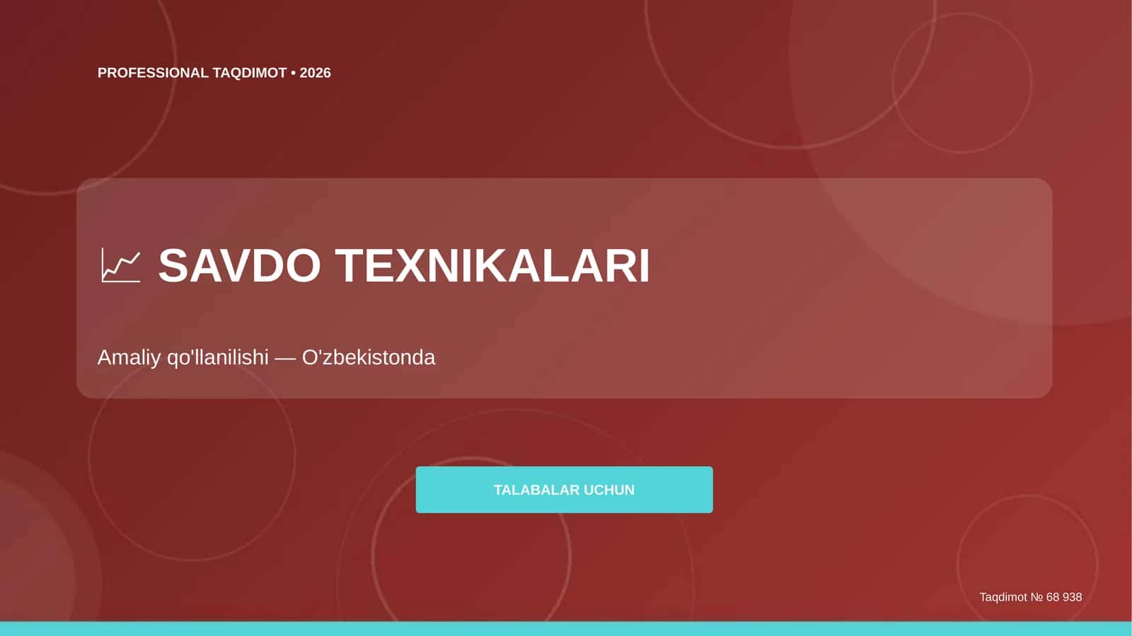 PROFESSIONAL TAQDIMOT • 2026 1