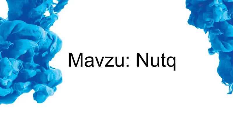 Nutq 1