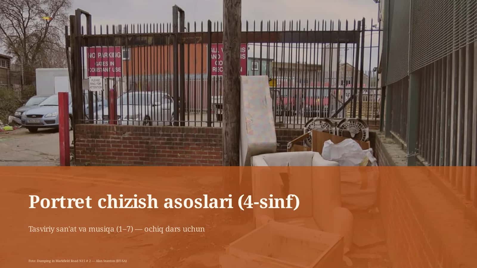 Portret chizish asoslari (4-sinf) 1