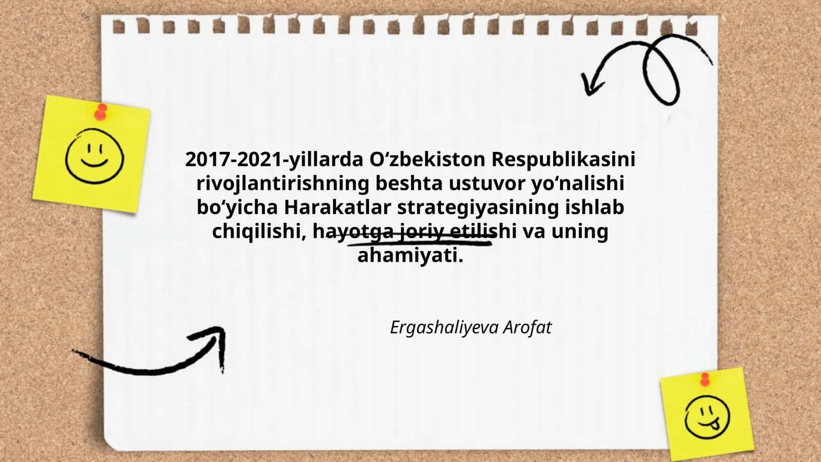 Harakatlar strategiyasi 1