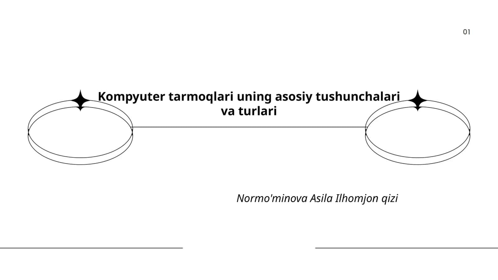 Kompyuter tarmoqlari: ta'rifi va ahamiyati 1