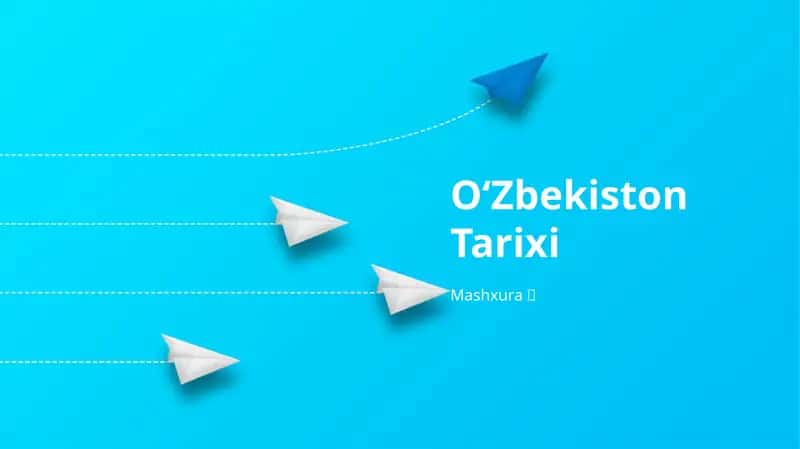 O‘Zbekiston Tarixi 1