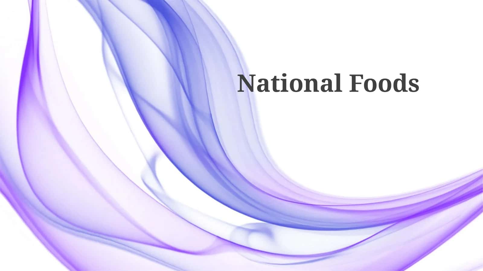 National Foods 1