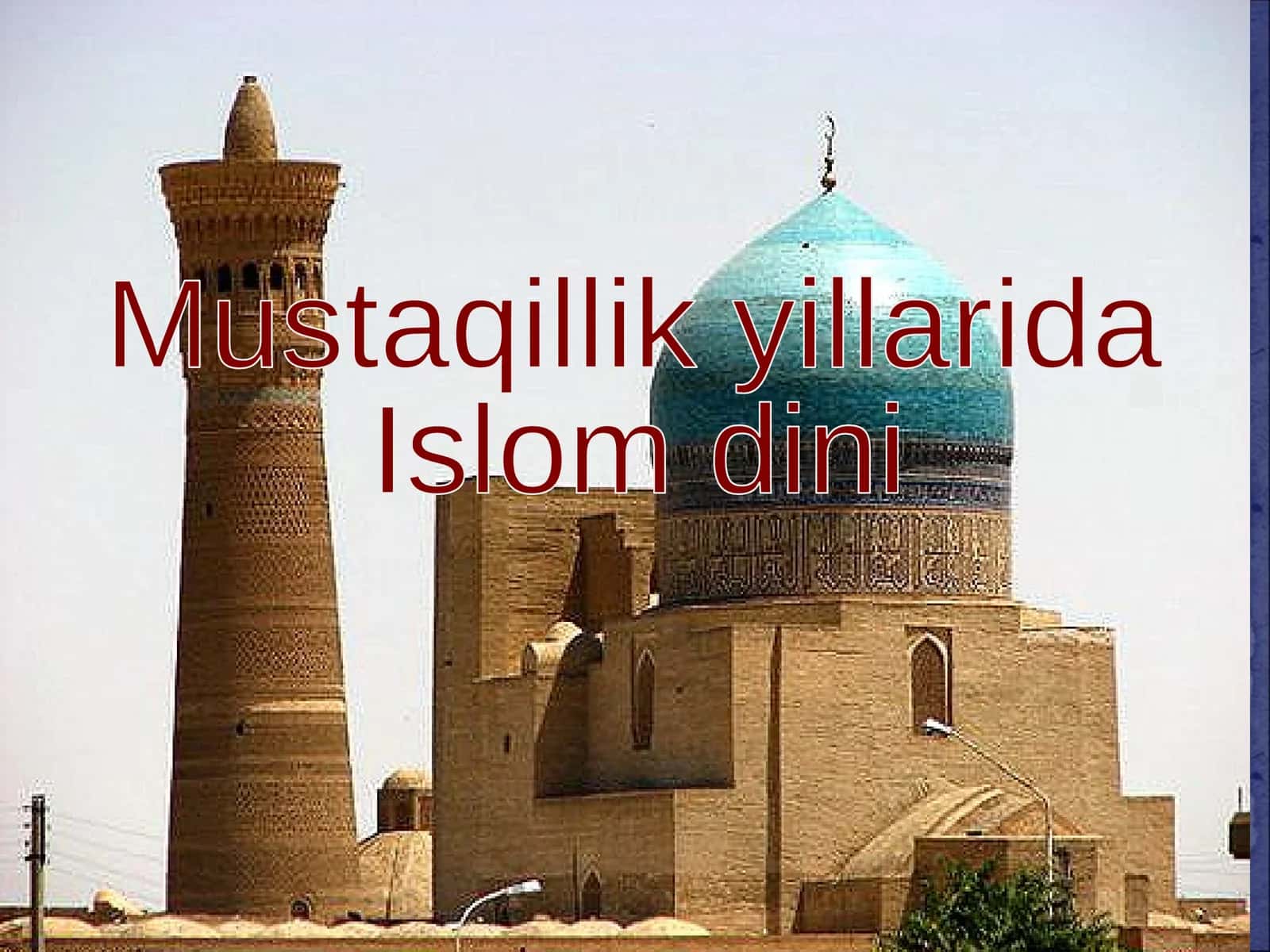 Islomdini 1
