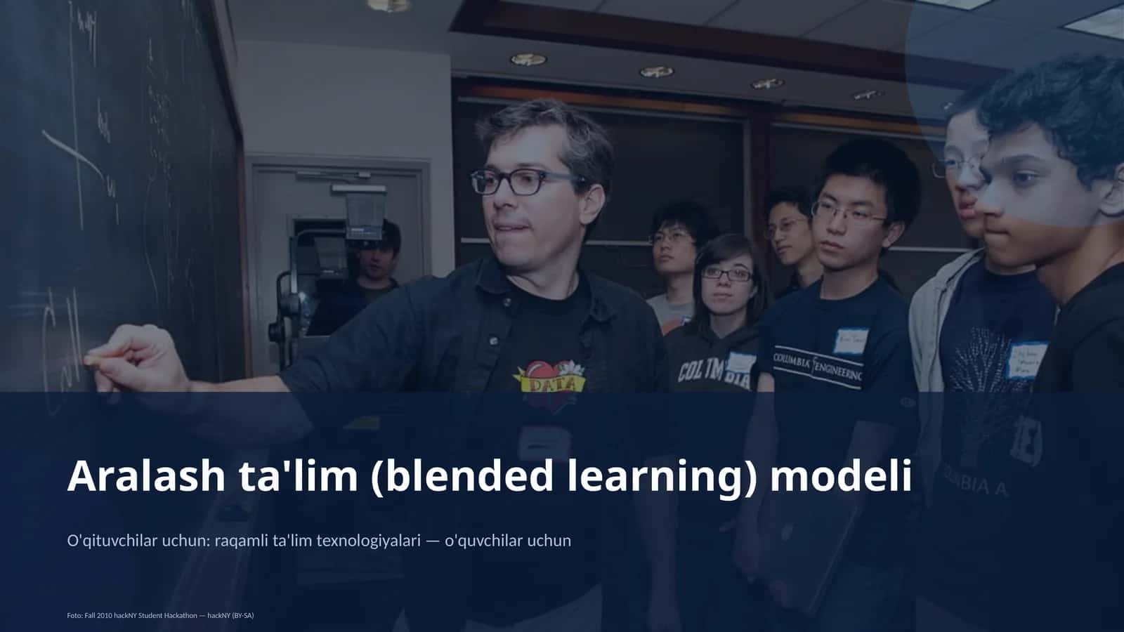Aralash ta'lim (blended learning) modeli 1