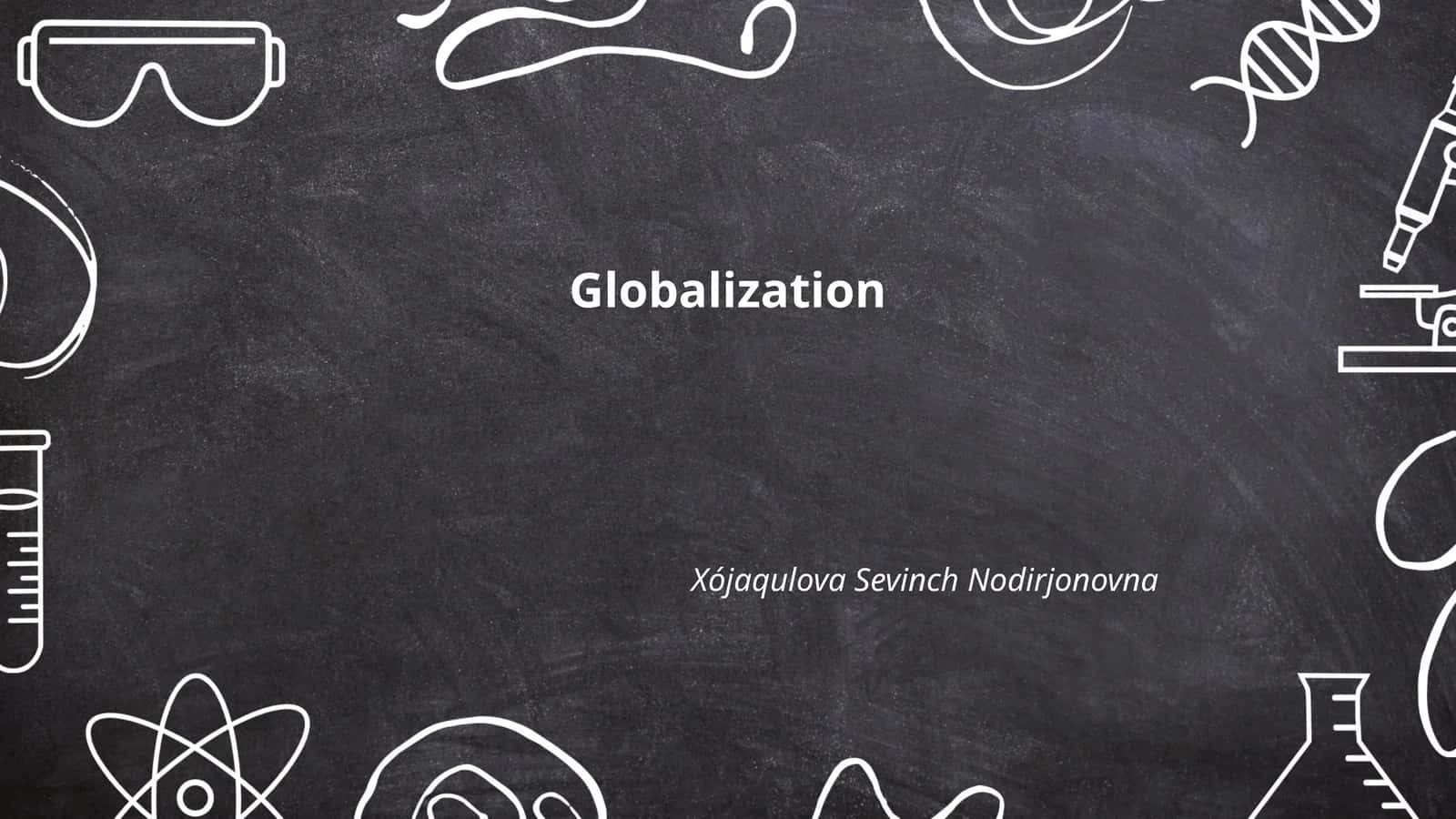 Globalization 1