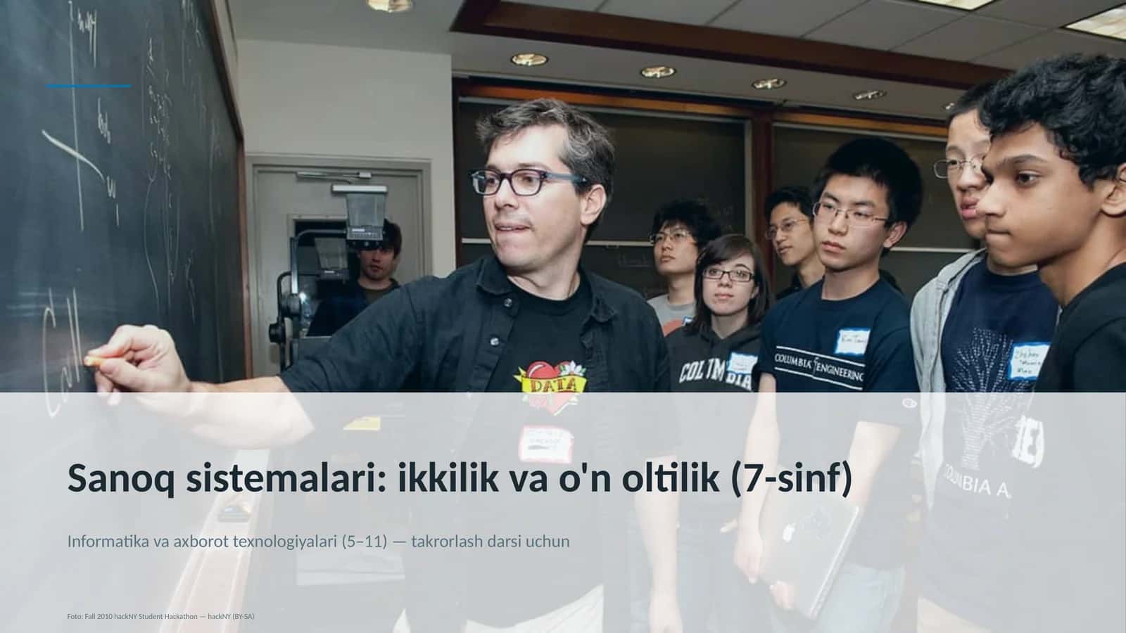 Informatika va axborot texnologiyalari (5–11) — takrorlash darsi uchun 1