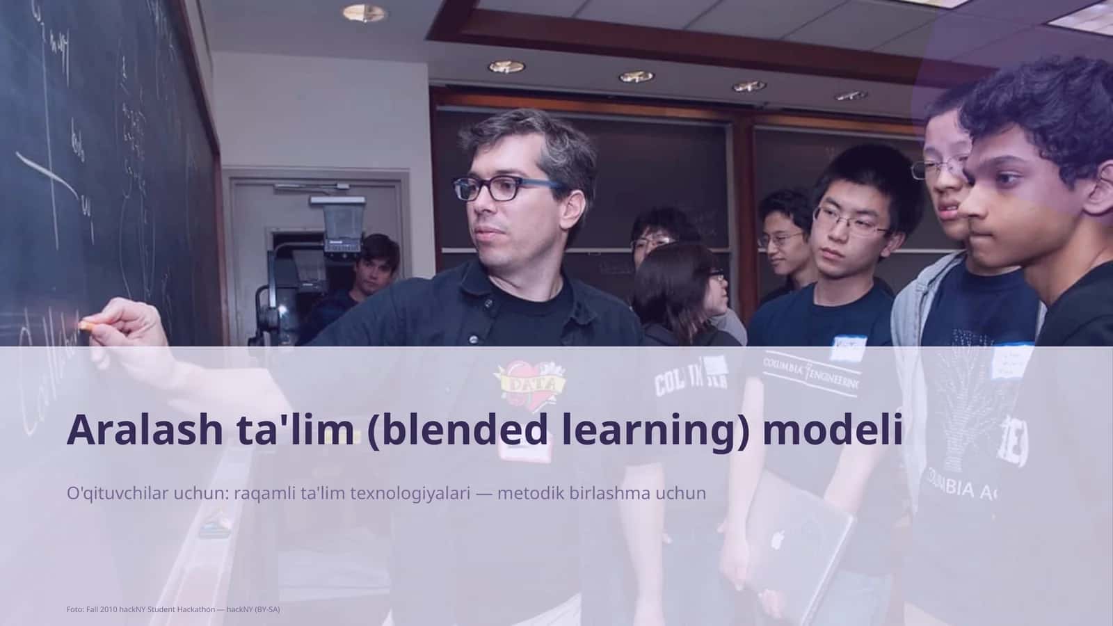 Aralash ta'lim (blended learning) modeli 1