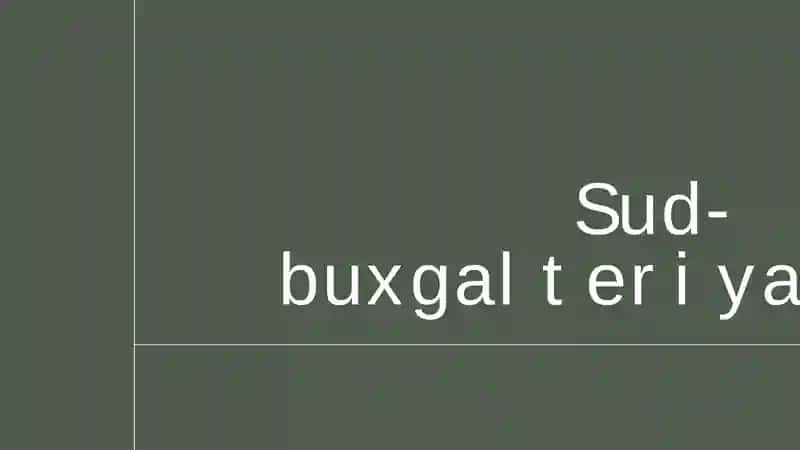 Sud-buxgalteriya ekspertizasi 1