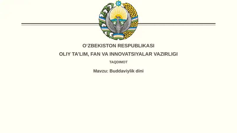 Buddaviylikdini 1