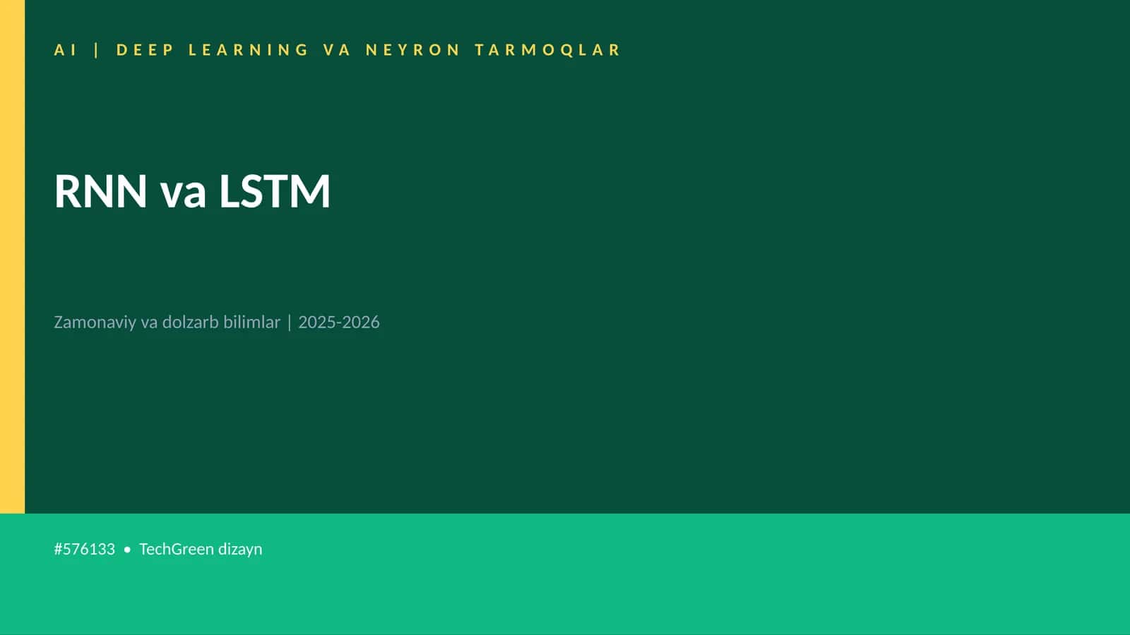 RNN va LSTM 1