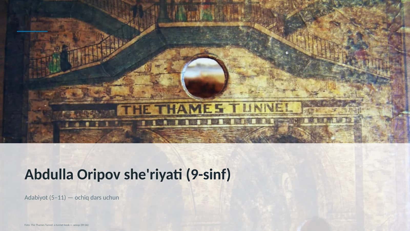 Abdulla Oripov she'riyati (9-sinf) 1