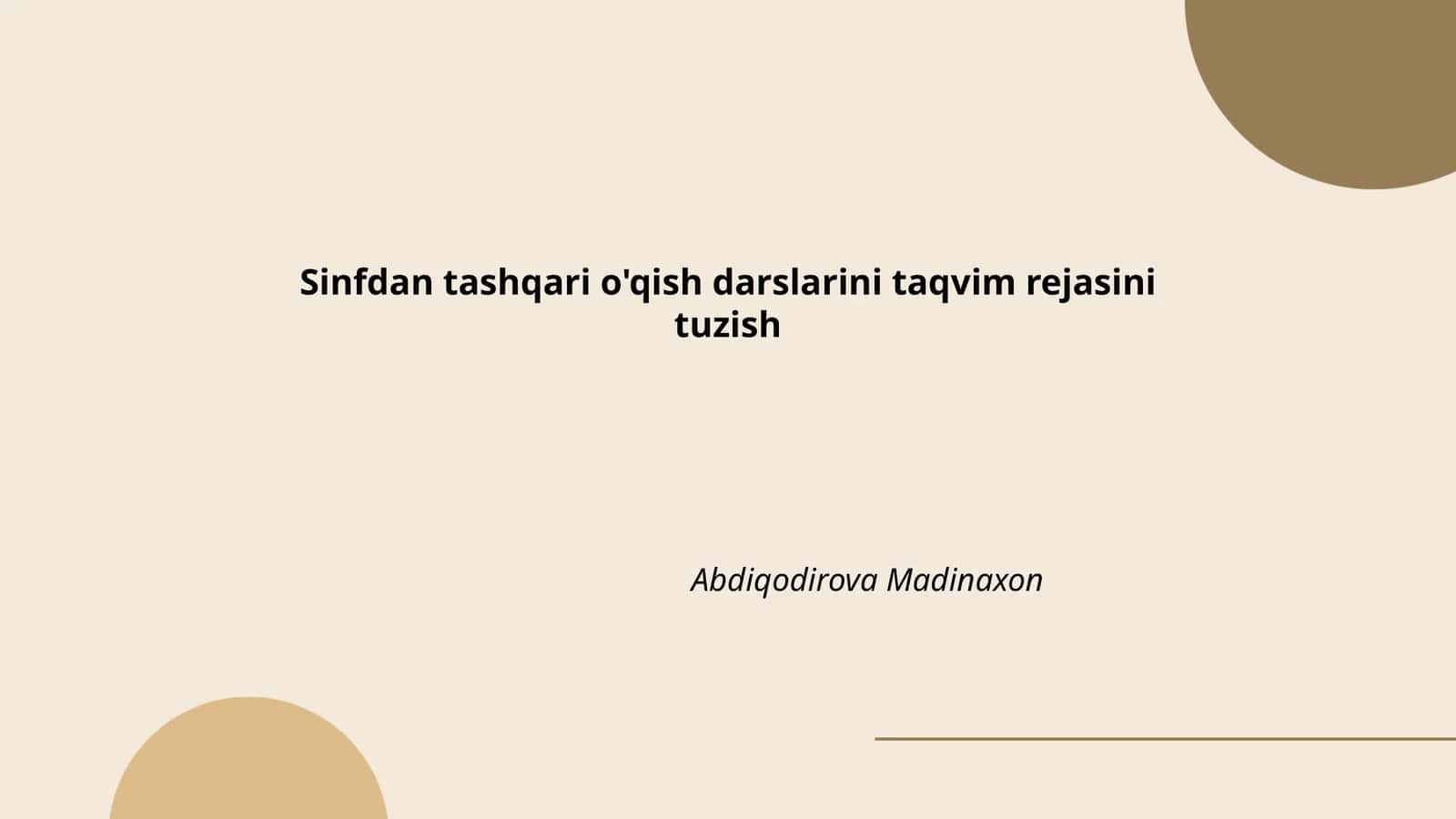 Adabiyot klassiklari 1