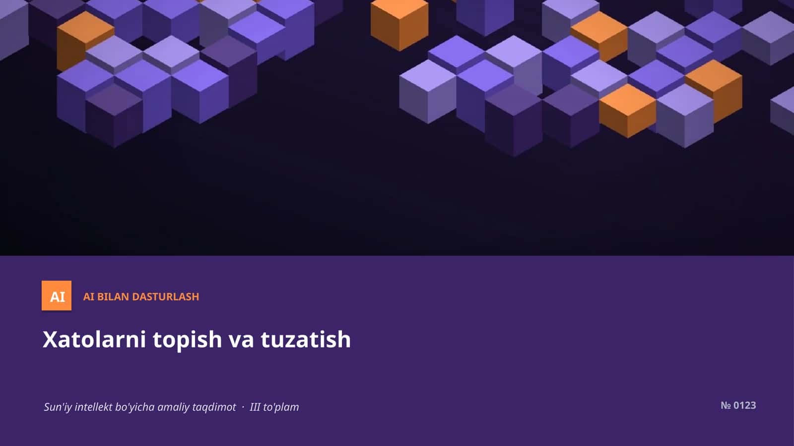 AI BILAN DASTURLASH 1