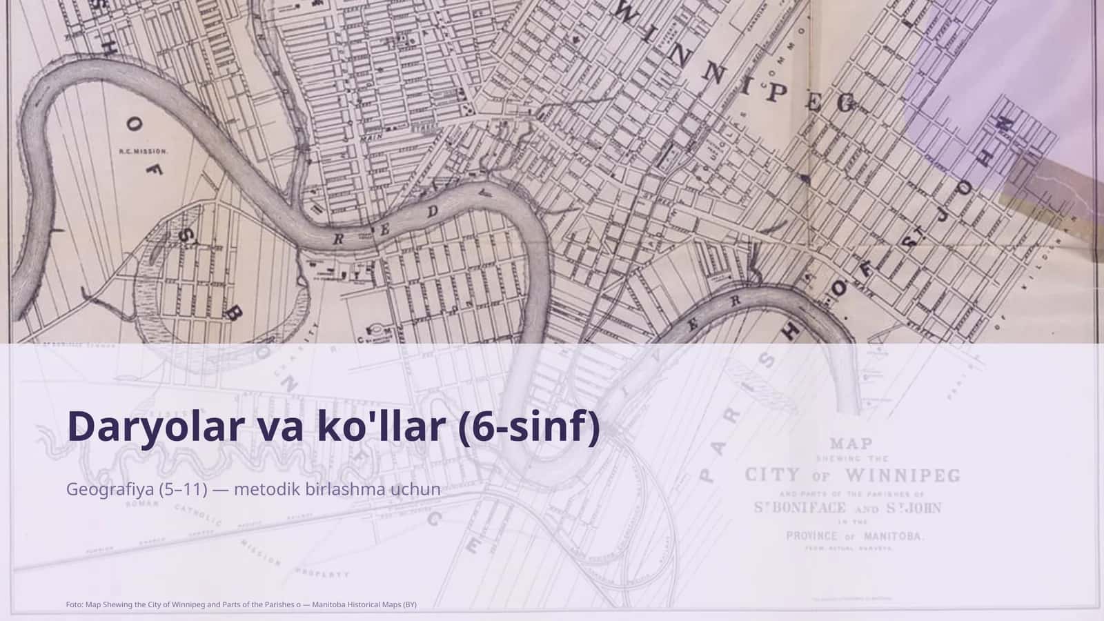 Daryolar va ko'llar (6-sinf) 1