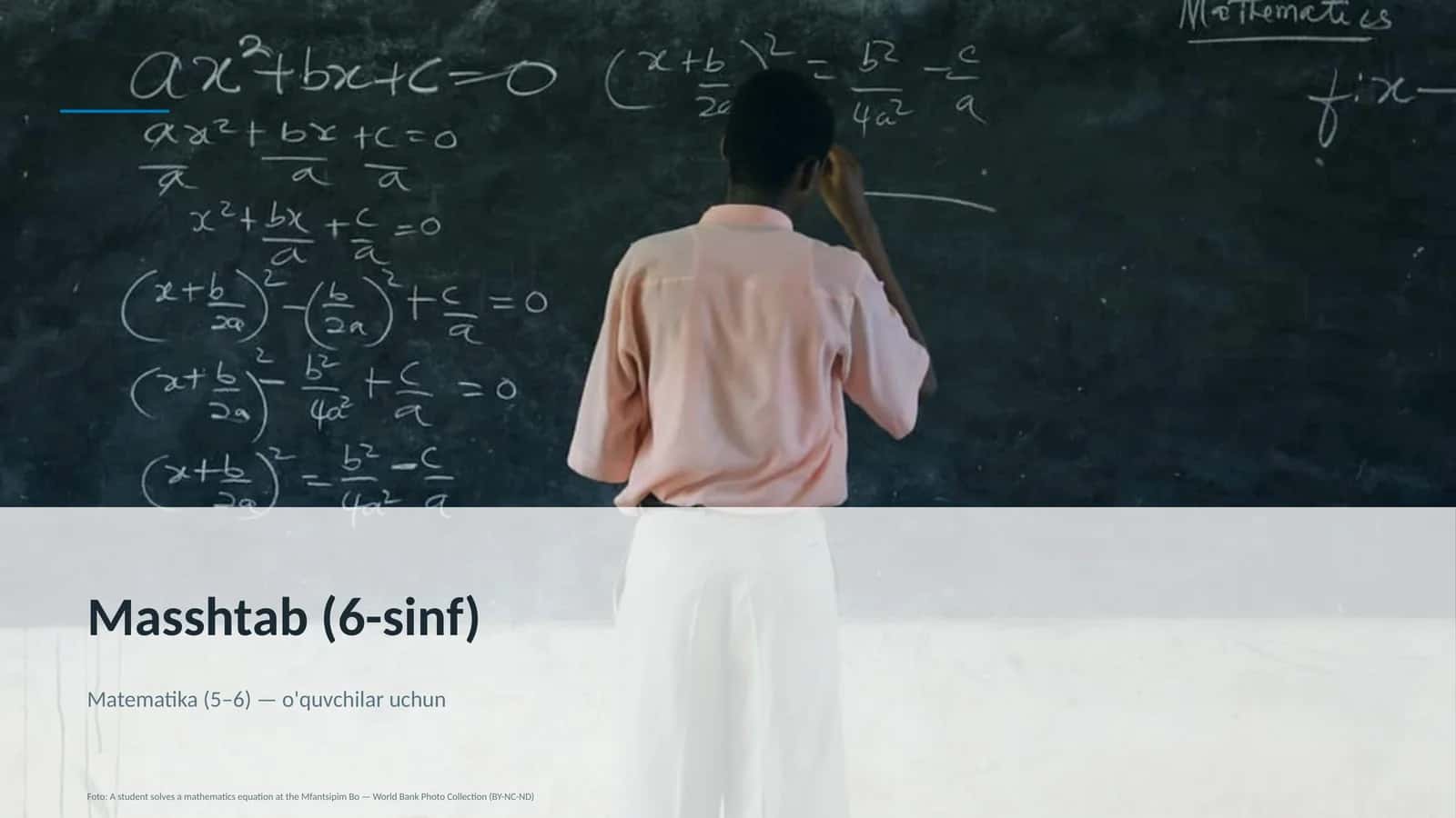 Masshtab (6-sinf) 1