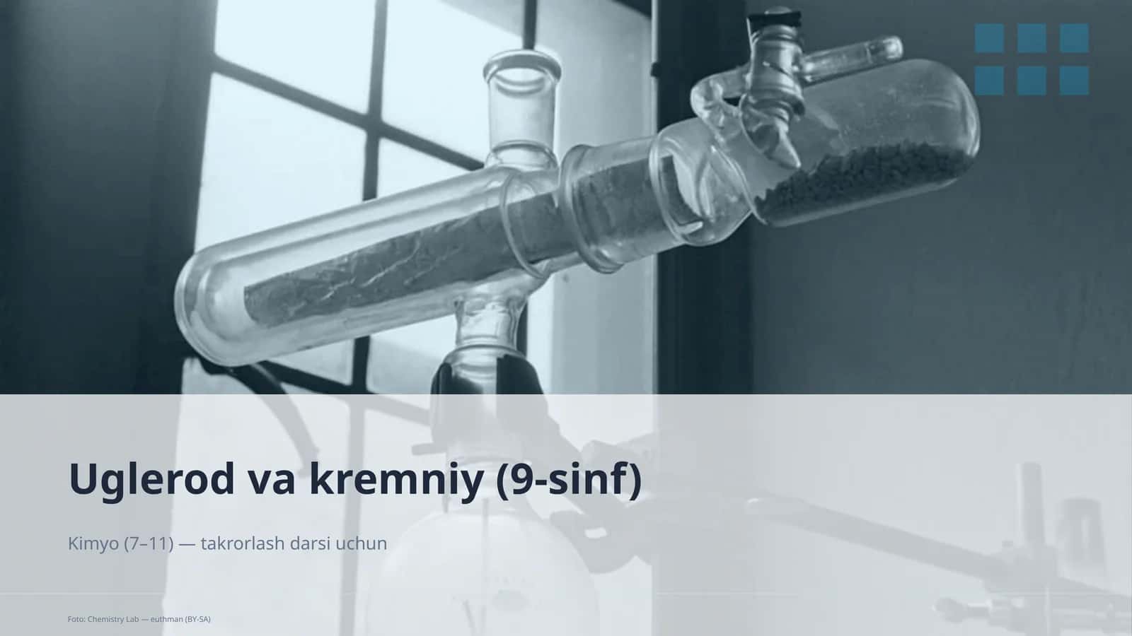 Uglerod va kremniy (9-sinf) 1