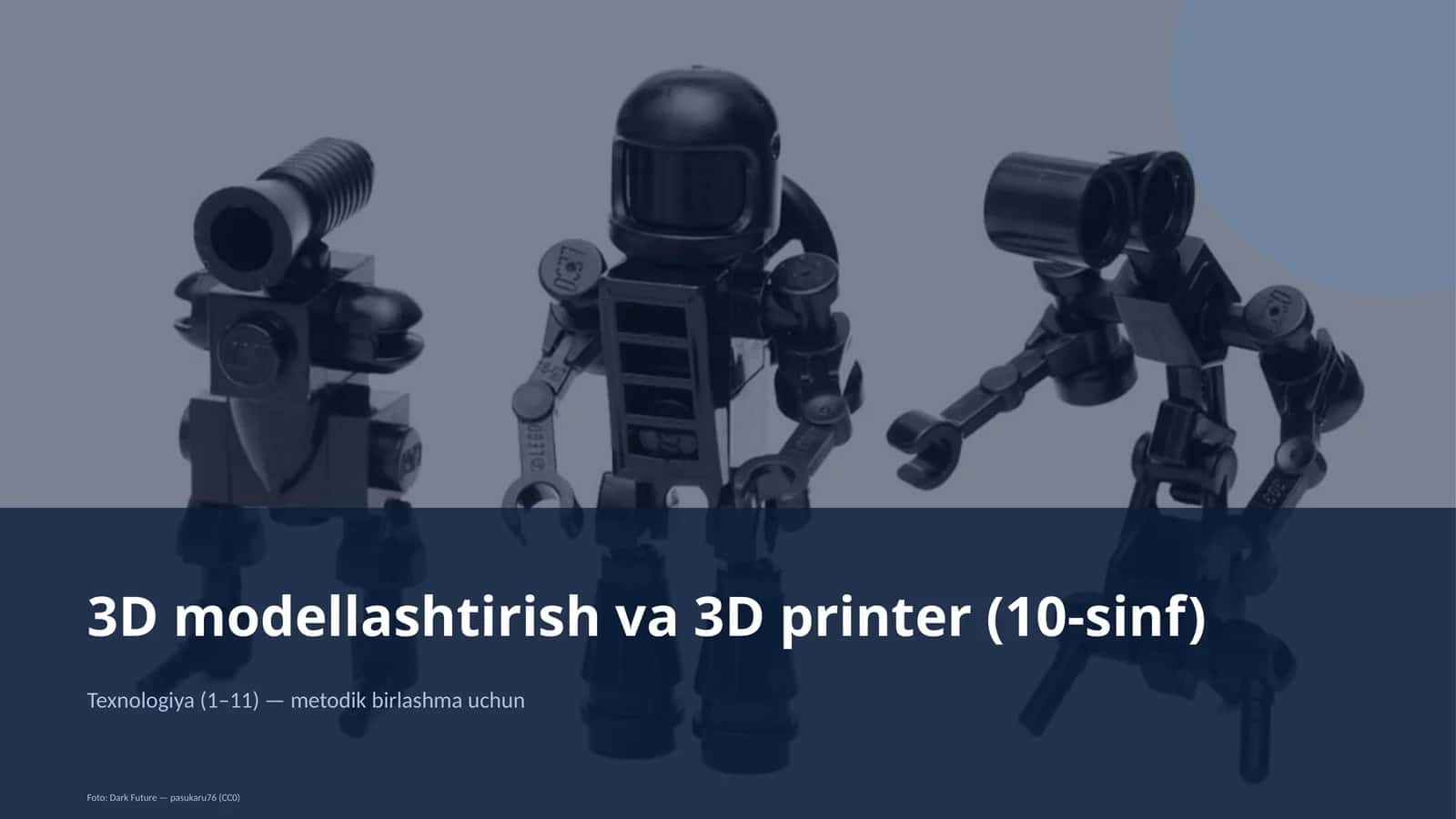 3D modellashtirish va 3D printer (10-sinf) 1