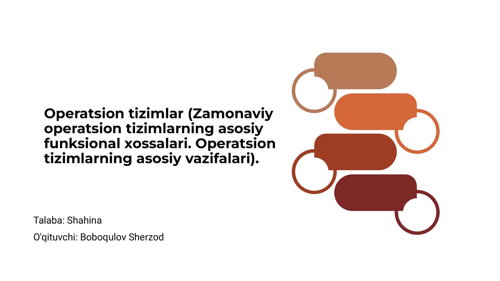 Operatsion tizimlar 1