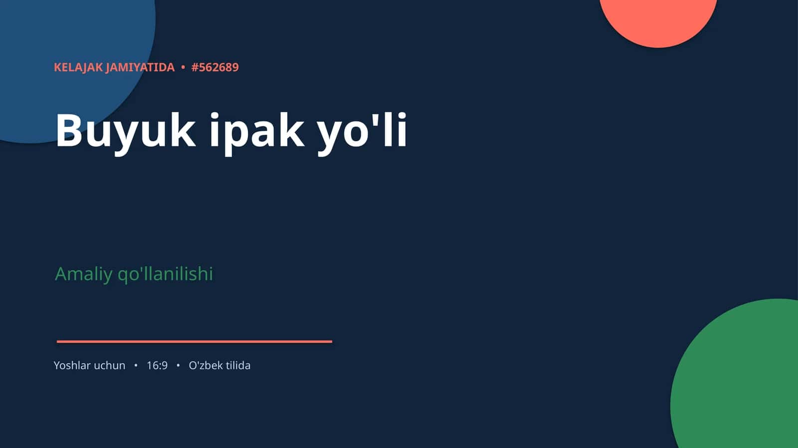 Buyuk ipak yo'li 1