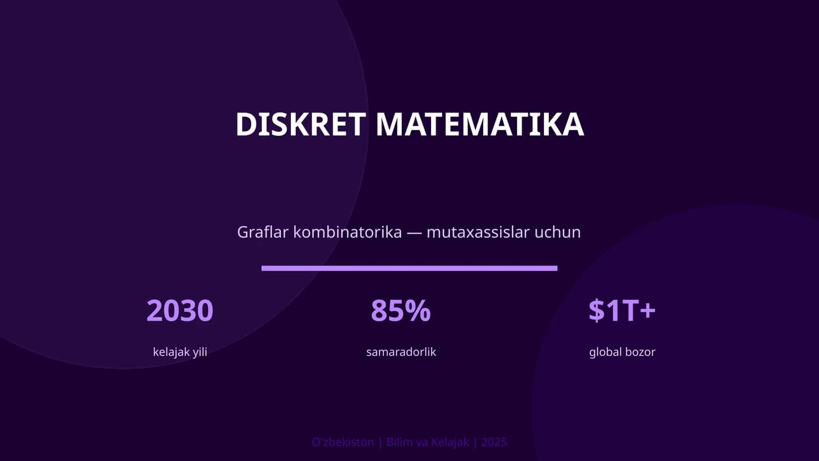 DISKRET MATEMATIKA 1