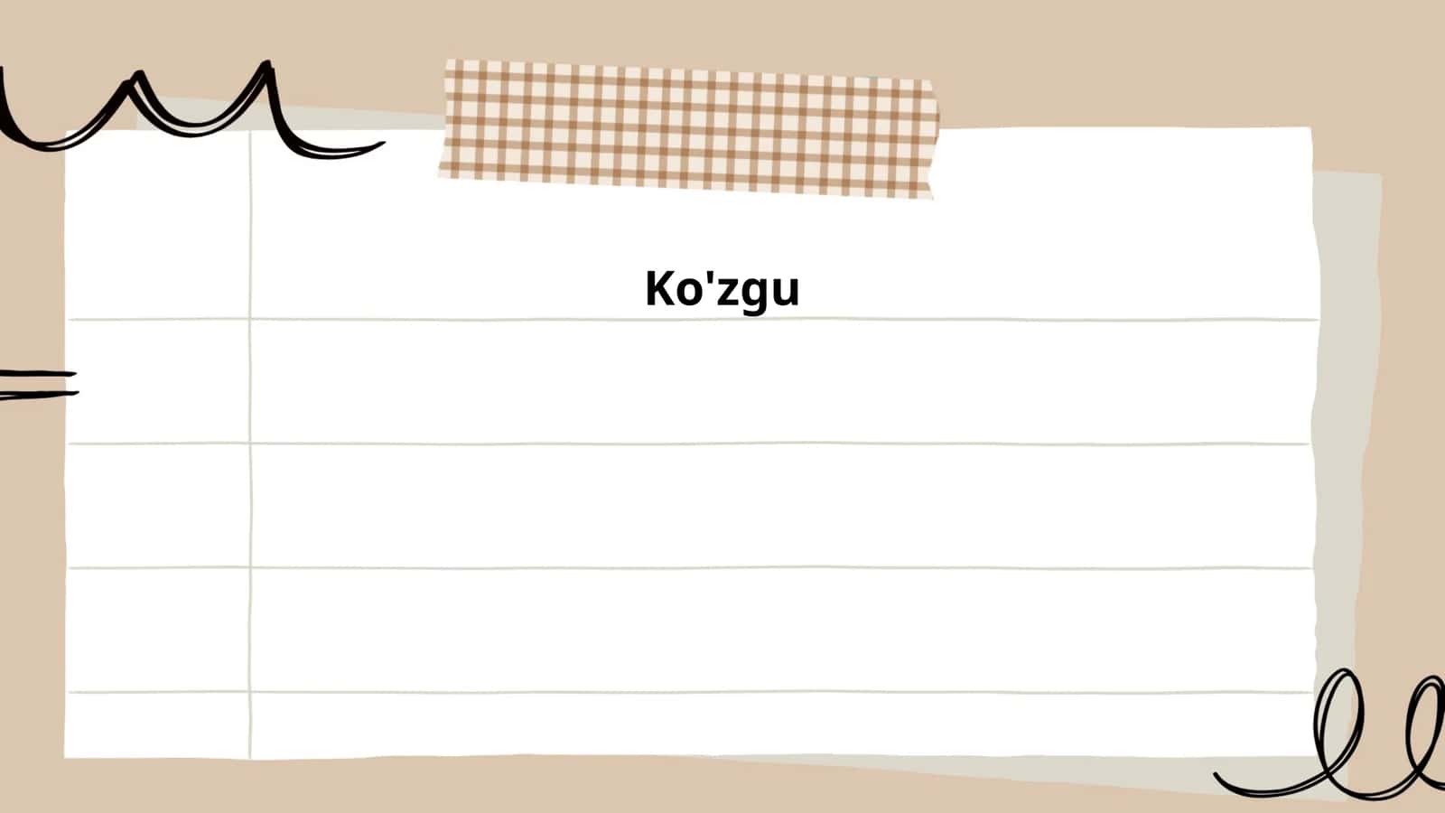 Ko'zgu 1