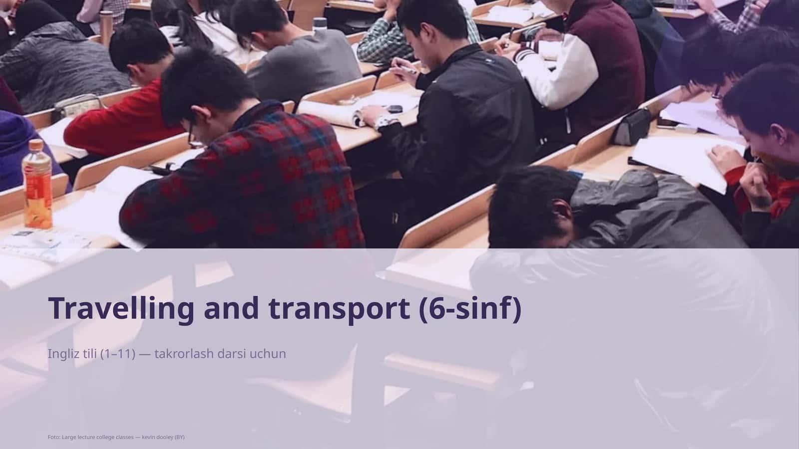 Ingliz tili (6-sinf) 1