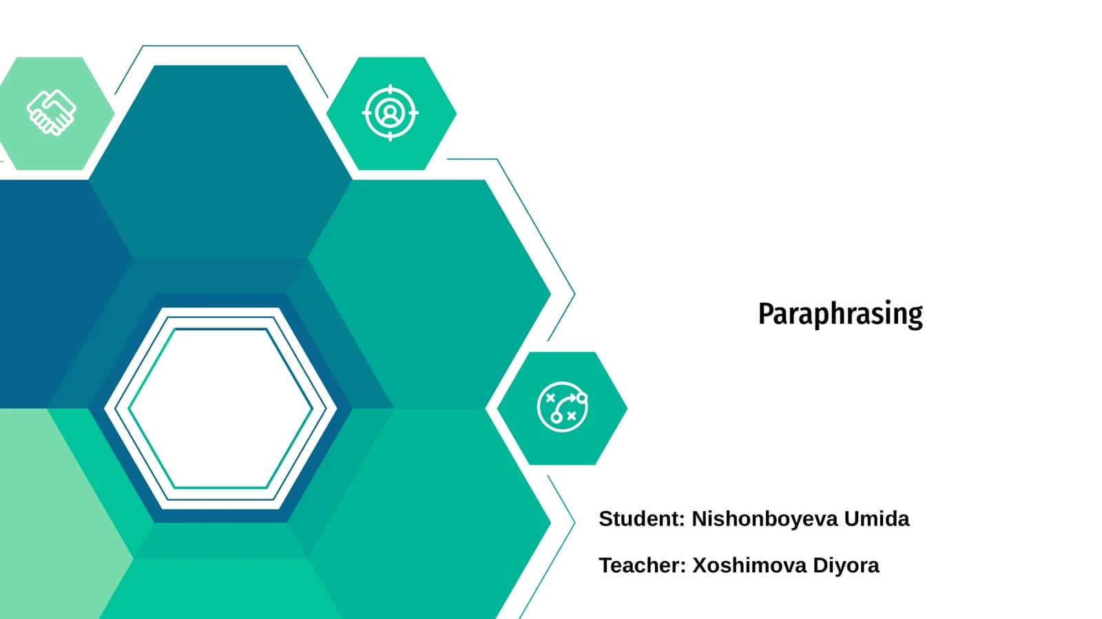 Paraphrasing Techniques 1