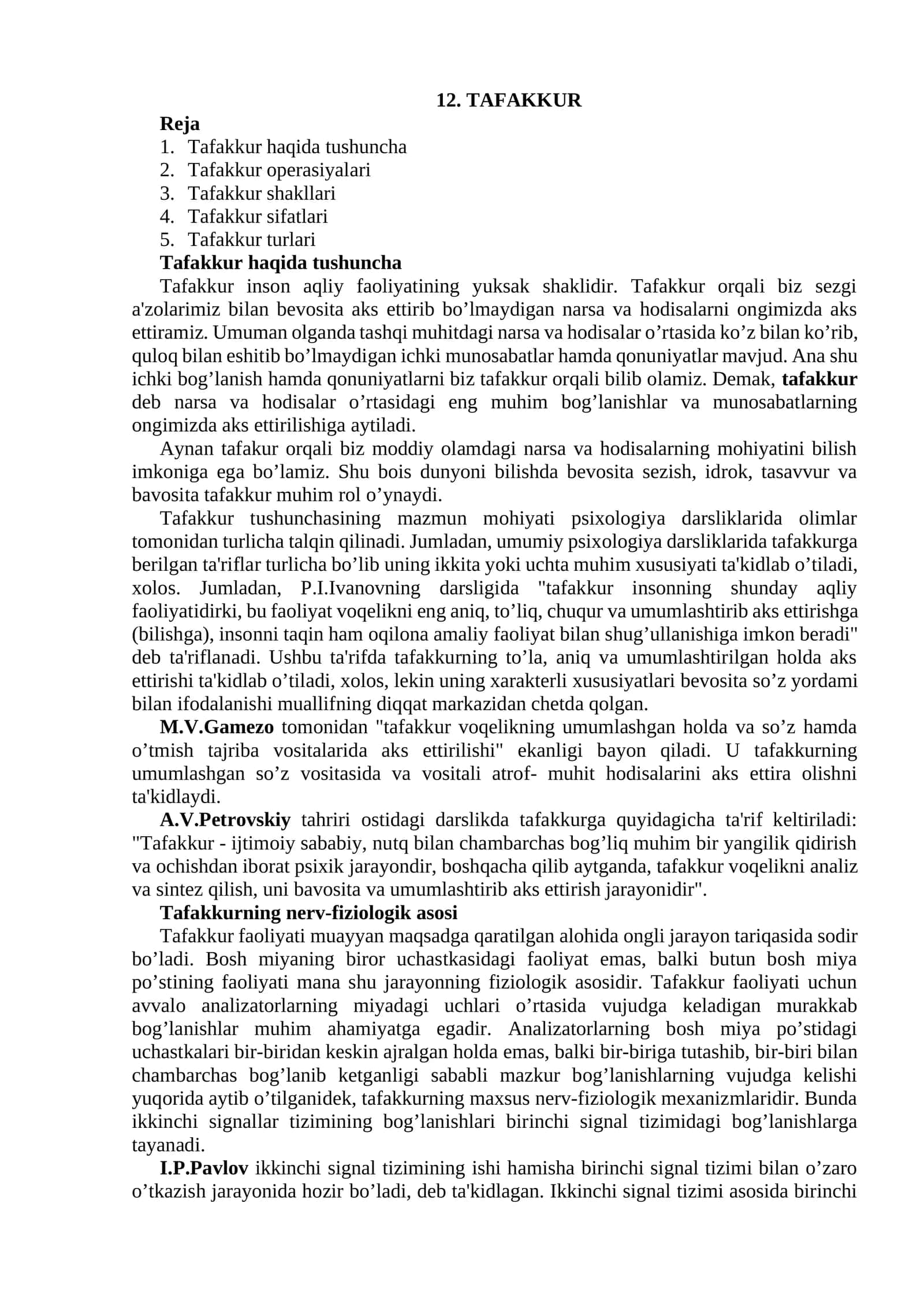 TAFAKKUR 1