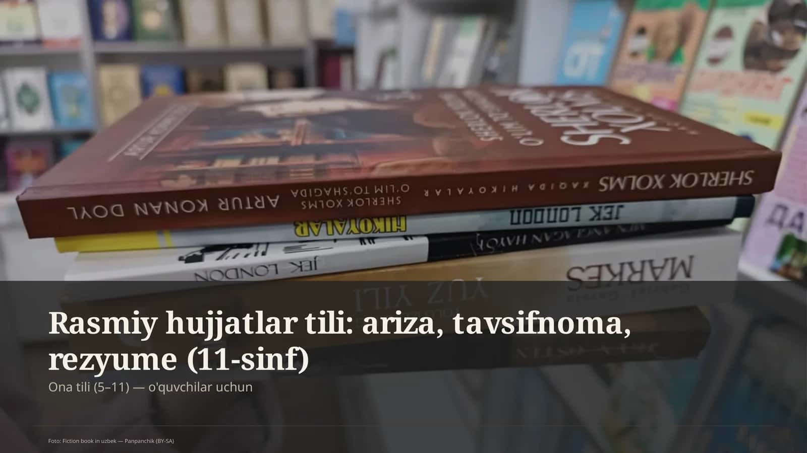 Ona tili (5–11) — o'quvchilar uchun 1