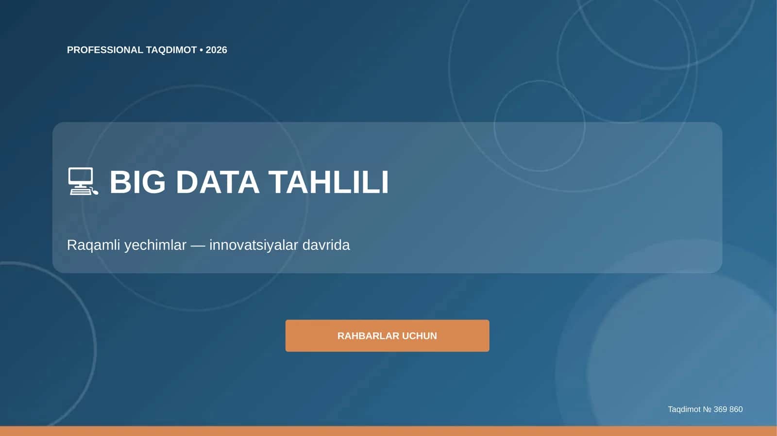 BIG DATA TAHLILI 1