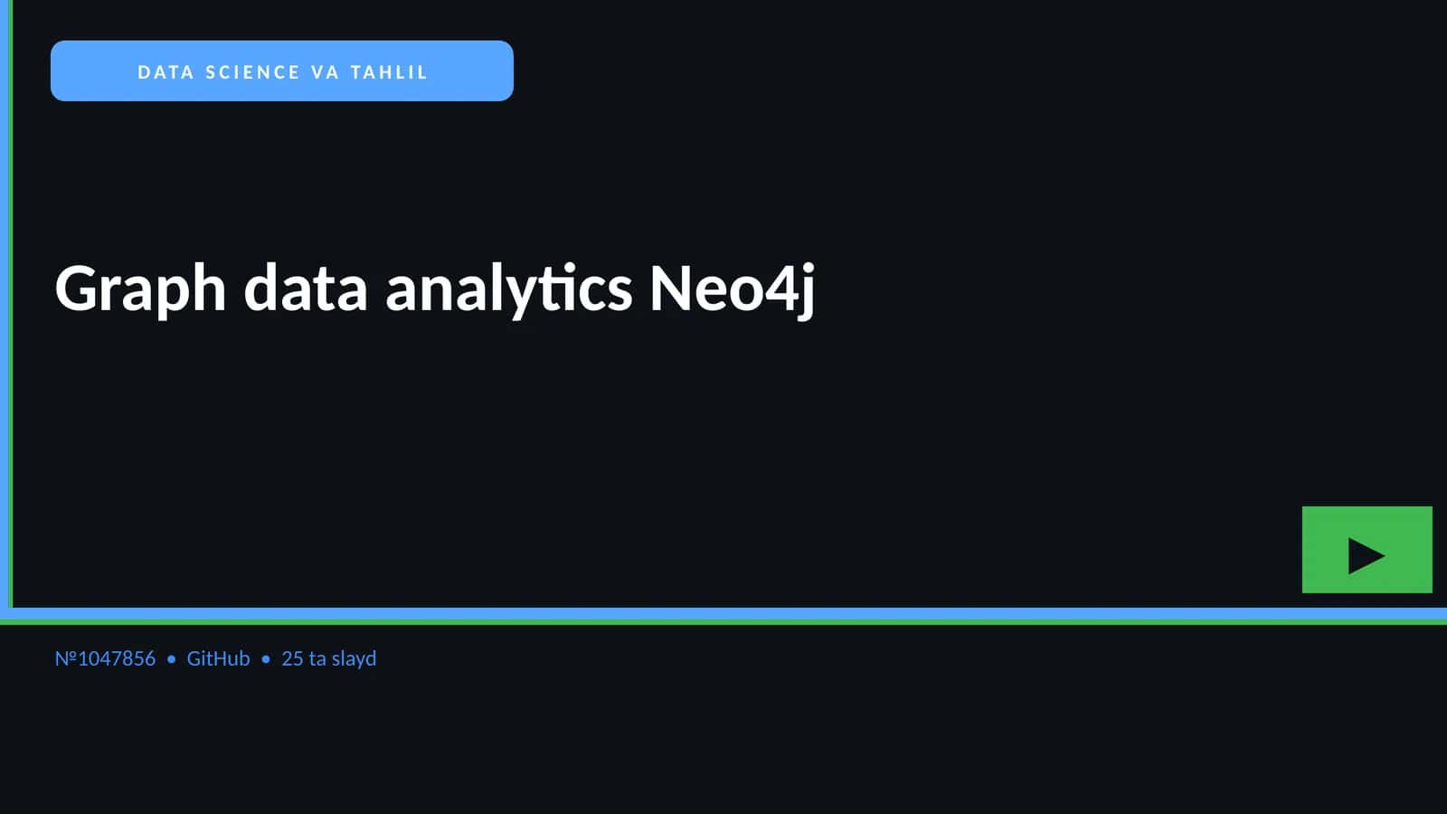 DATA SCIENCE VA TAHLIL 1